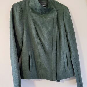 Vince Textured Forest Green Blazer